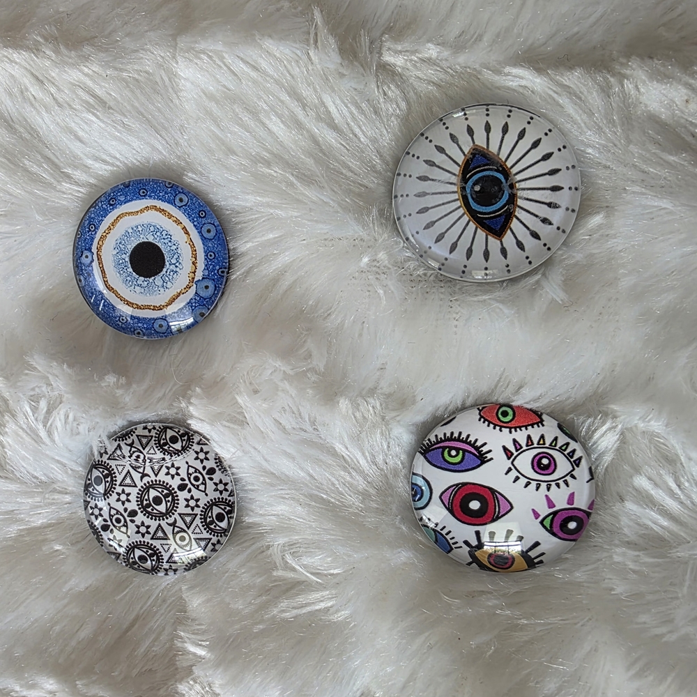 Colorful Eye Pattern Fridge MAGNET - Picture 2 of 2